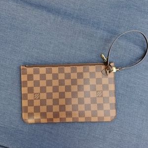 Louis Vuitton Neverfull Wrislet Damier Ebene